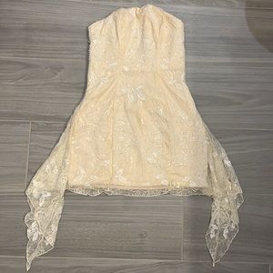 Oh Polly Ivory Sorcha Dress